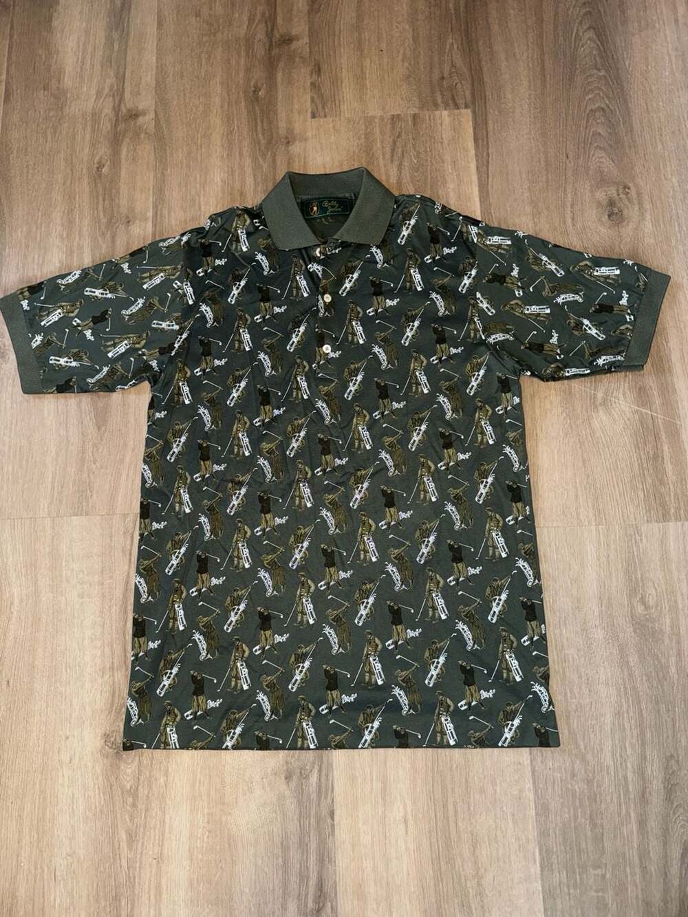 Bobby Jones Vintage All-Over Print Golfer Polo Shirt